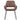 House of Sander Angel spisebordsstol, brun - sæt af 2 stk.